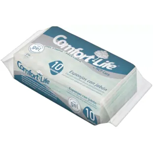 Esponja Comfort Life com Sabonete 10 unidades