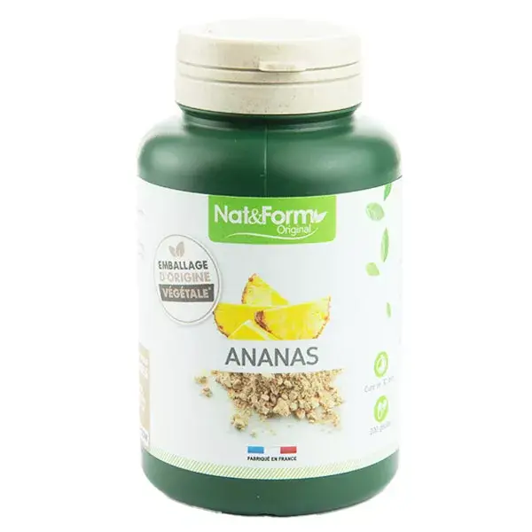 Nat & Form Ananas Integratore Alimentare 200 capsule 