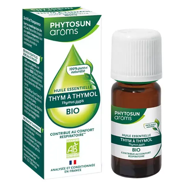 Phytosun Arôms Huile Essentielle Thym à Thymol Bio 10ml