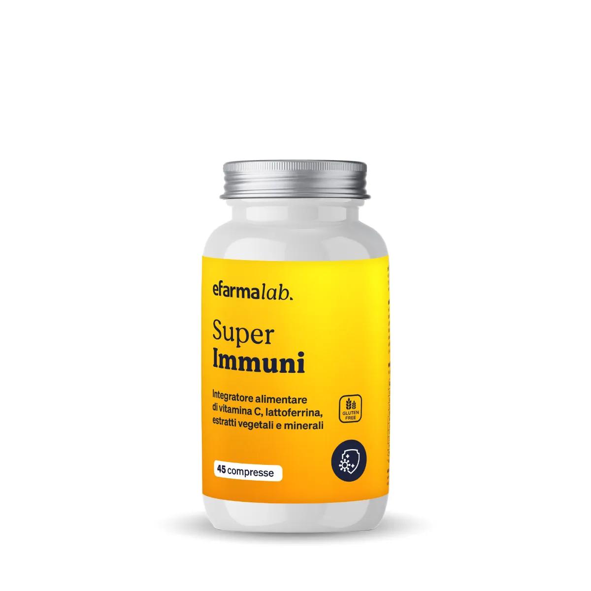 eFarmaLab Super Immuni Integratore Per Le Difese Immunitarie 45 Compresse Promo Edition