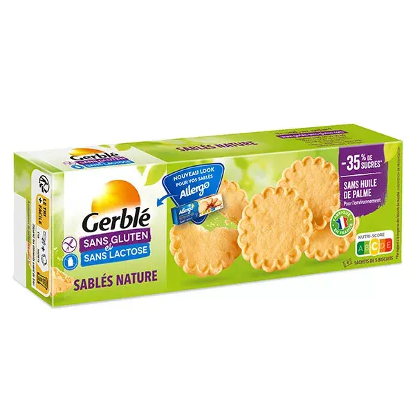 Gerblé Gluten-Free and Lactose-Free Natural Shortbread 120g