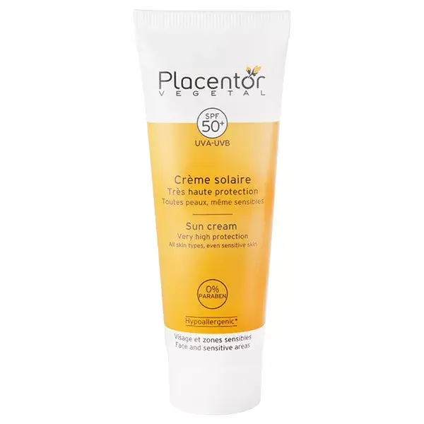 Placentor Crème Solaire Très Haute Protection SPF50+ 40ml