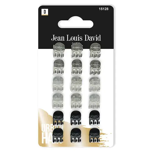 Jean Louis David Hair Mini-Pince Coloris Aléatoire 18 unités