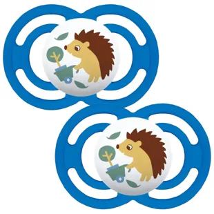 Chupeta MAM Perfect Azul Fosco +16m 2 unid.