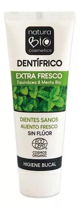 Naturabio Cosmetics Naturabio Extra Fresh Zahnpasta ohne Fluorid Echinacea und Minze BIO 75 ml