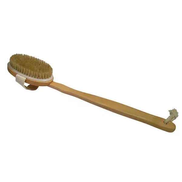Estipharm brush bath silk wood handle