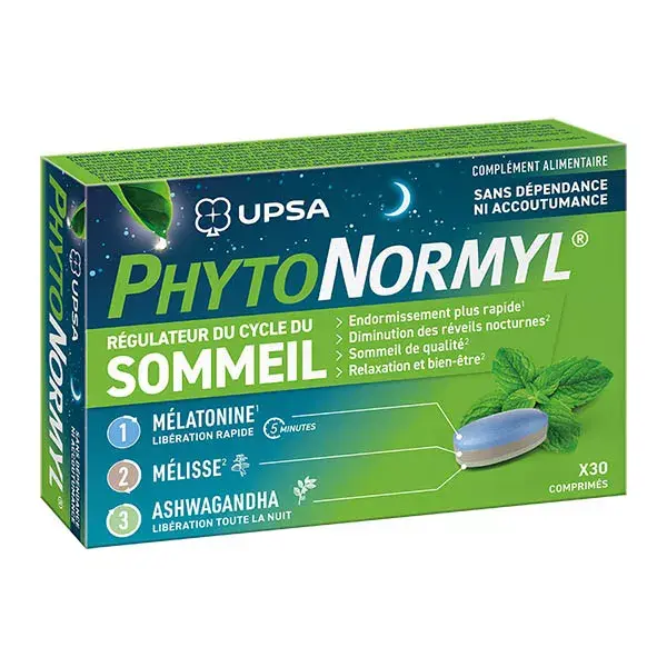 UPSA Phytonormyl Sommeil, 30 comprimés