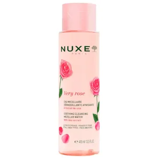 Nuxe Very Rose beruhigendes Mizellenwasser 3 in 1 für alle Hauttypen 400 ml