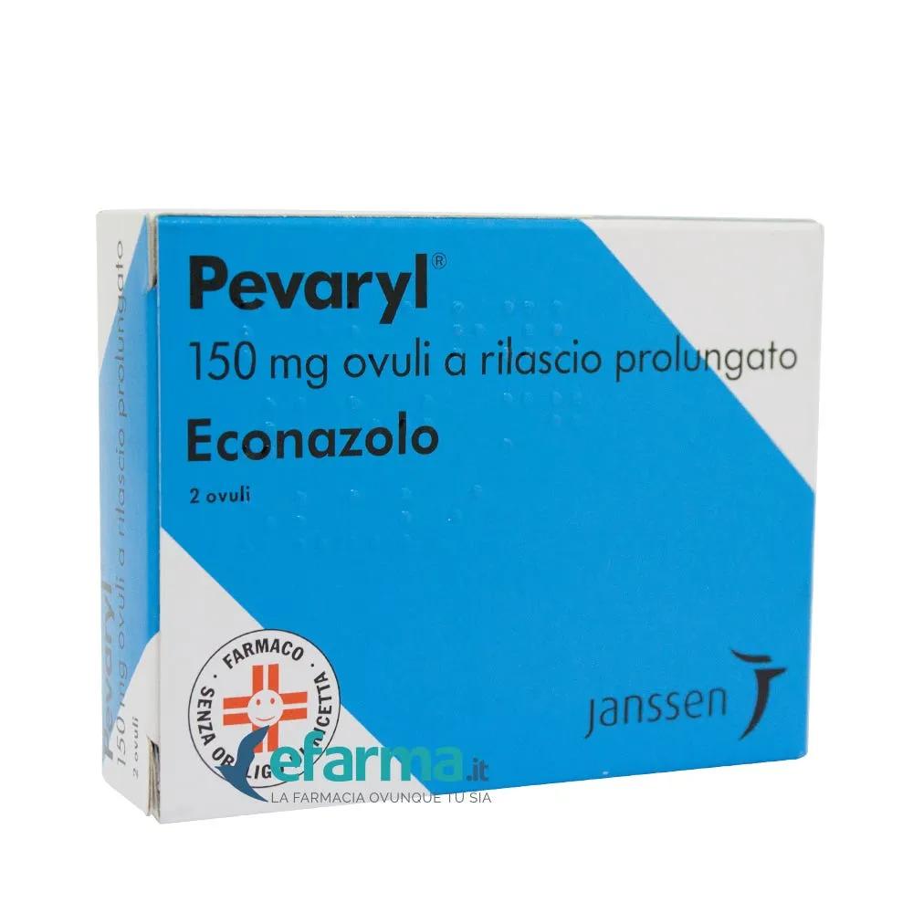 Pevaryl 150 mg Econazolo nitrato 2 Ovuli Vaginali a Rilascio Prolungato