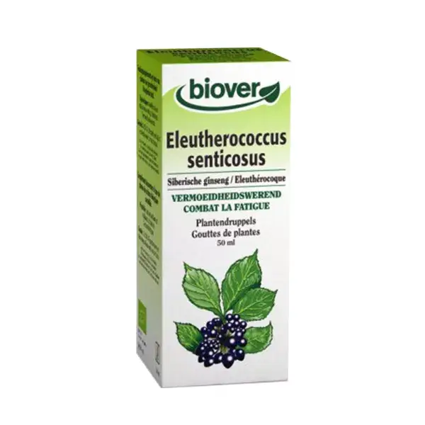 BIOVER Eleuterococco - Eleutherococcus Senticosus tingere Bio 50ml