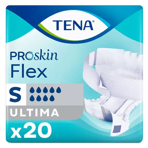 TENA Proskin Flex Change Avec Ceinture Ultima Taille S 20 unités