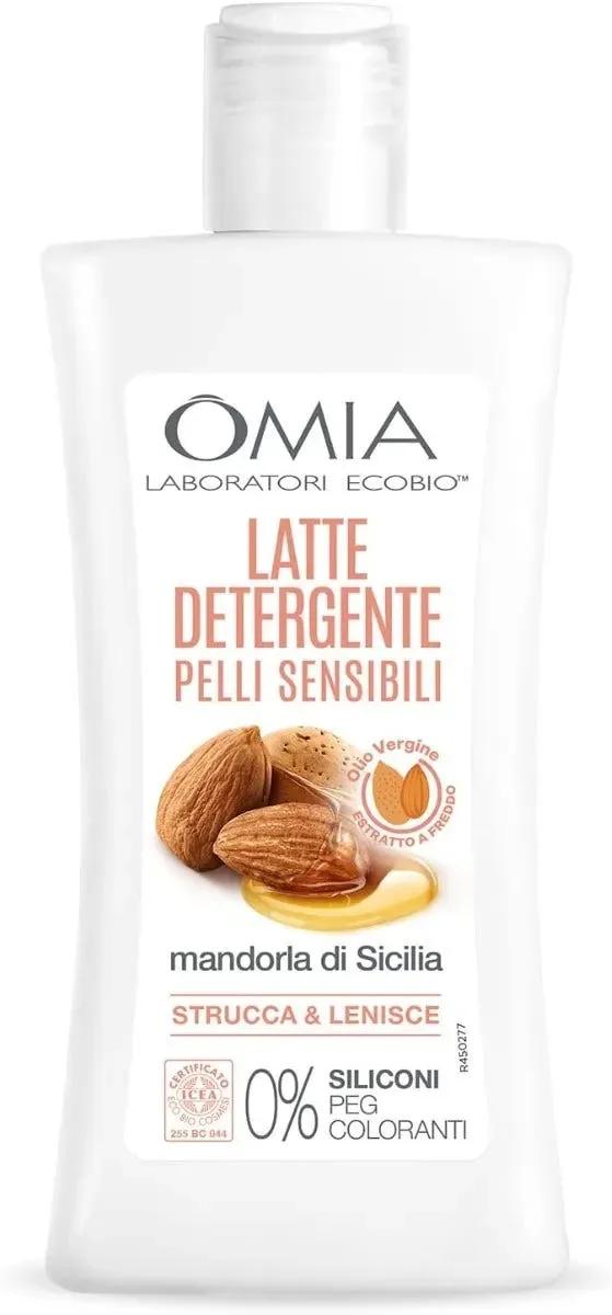 Omia Latte Detergente Viso Ecobio Mandorla e Malva 200 ml