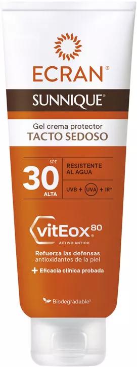 Ecran Sunnique Gel Crema Tacto Sedoso Protector SPF30 250 ml