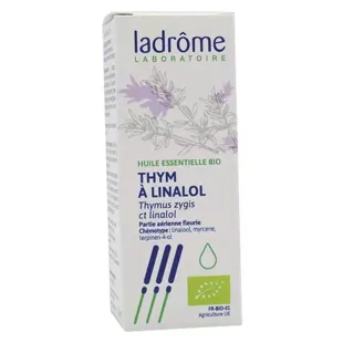 Linalolo di Ladrome olio essenziale di timo bio 10ml
