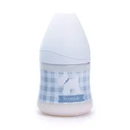 Suavinex Biberon Silicone Physiologique Scottish Bleu 150ml