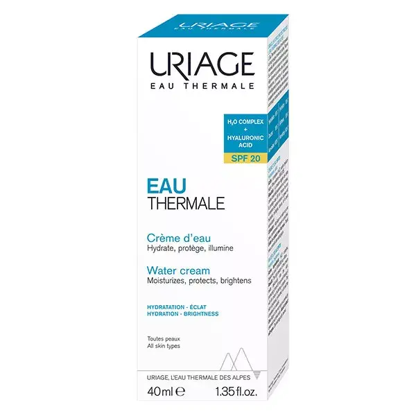 Uriage Eau Thermale Crème d'Eau SPF20 Hydratante 40ml