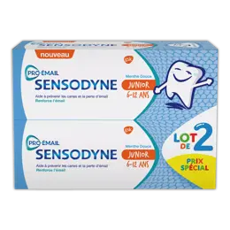 Sensodyne Junior Dentifrice Lot de 2 x 50ml