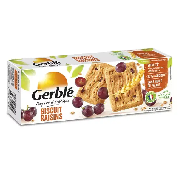 Gerblé Grape Biscuit 16 units