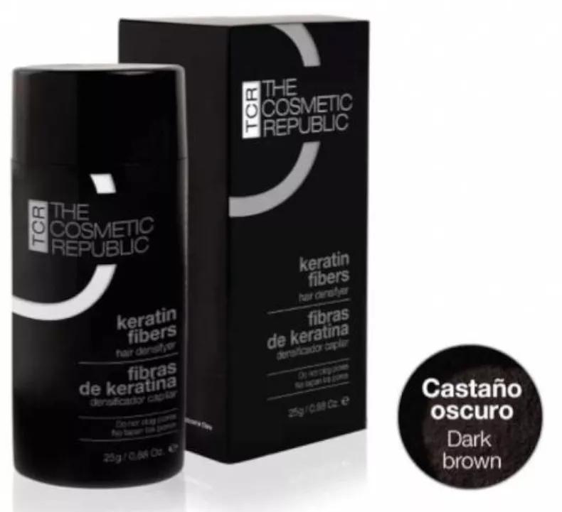 The Cosmetic Republic Fibras de Queratina para Alopécia Castanho Escuro 12,5 g