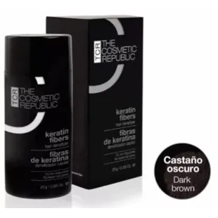 The Cosmetic Republic Fibres de Kératine pour Alopécie Brun Foncé 12,5 gr