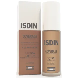 Isdin Coverage Makeup Base SPF50+ Shade 5 Bronze 30 ml