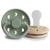 Frigg Moon Phase Pacifier Block Silicone Croissant/Sage +6m 2 units