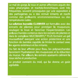 Cooper Clariver Toux Solution Buvable dès 3 ans 175ml