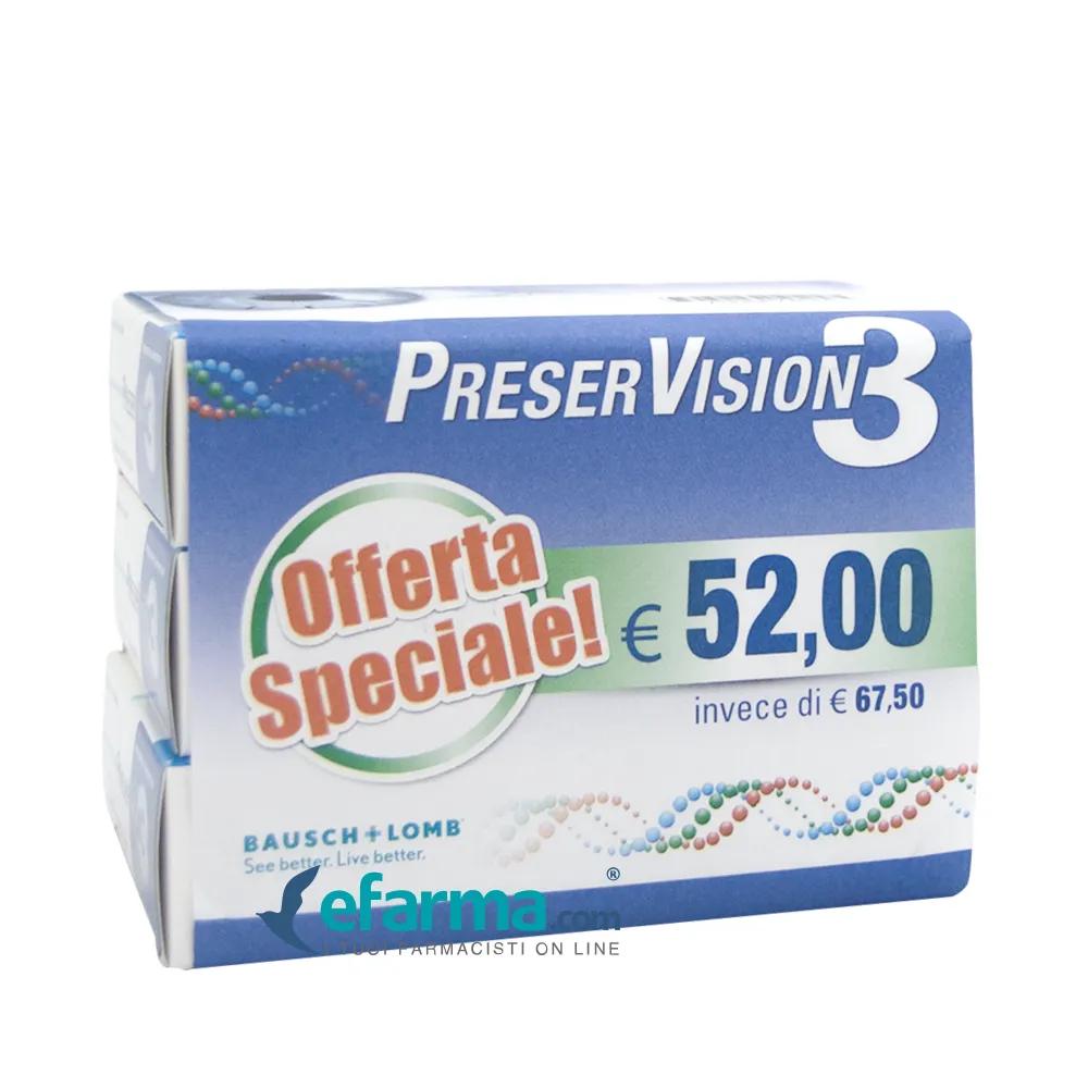 Preservision 3 Integratore Vitamine Sali Minerali 90 Capsule