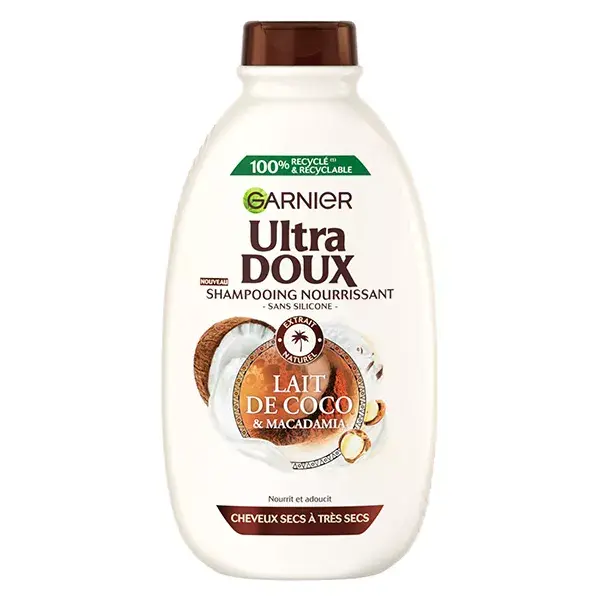 Garnier Ultra Doux Shampoing Nourrissant Coco Macadamia 400ml