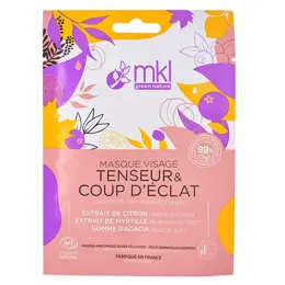 MKL Green Nature Masque Visage Tenseur Coup d'Eclat Bio