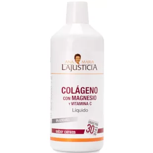 Ana Maria Lajusticia Collagène, Magnésium et Vitamine C Saveur Cerise 1 L