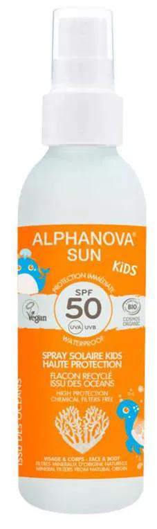 Zonnebrandcrème SPF 50 KIDS Alphanova Sun 125ml