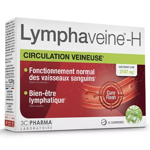 3C Pharma Lymphaveine-H 15 comprimés