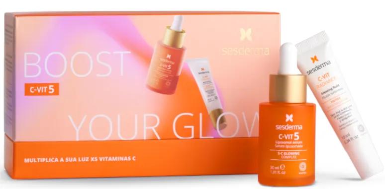 Sesderma C-Vit 5 Liposomed Serum 30 ml + Luminous Fluid 10 ml