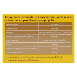 Herbesan Propolis + Gelée Royale 20 + 10 ampoules offertes