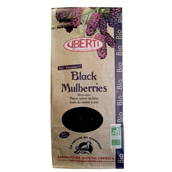 Uberti Black Mulberries Bio 150g