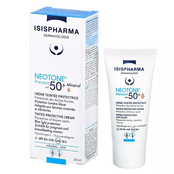 Isispharma Neotone Prevent SPF50 Crema con Color Mineral 30ml