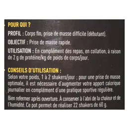 Eafit Gainer Max Double Chocolat 1.1kg + 25% Offerts