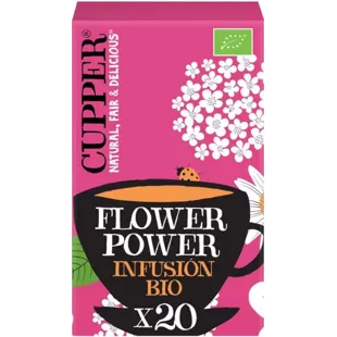 Infusion de Cupper Flower Power BIO 20 Sachets