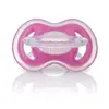 NUBY Sucette Anneau de Dentition Silicone Rose + 0mois