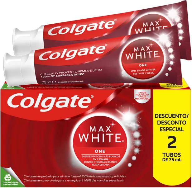 Colgate Max White Ultra Active Foam Pasta Dientes Blanqueadora 50