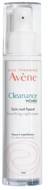 Avène Cleanance Women Cuidado Noche Alisador 30 ml