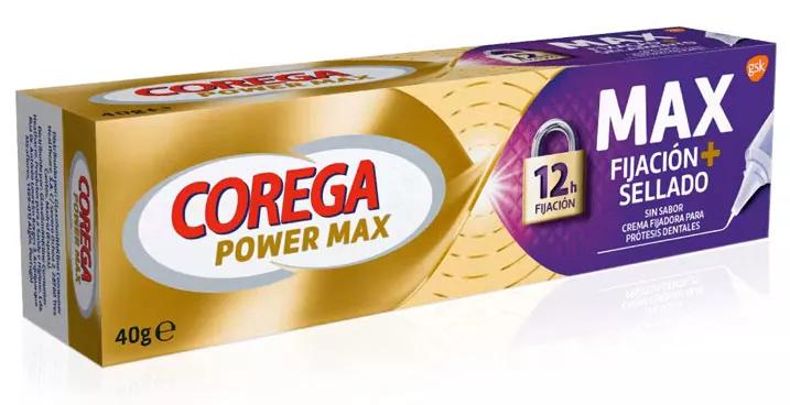 Corega Power Max Fijación+Sellado Sin Sabor 70 gr