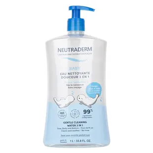 Neutraderm Baby Acqua Detergente Delicato 3 in 1 1L