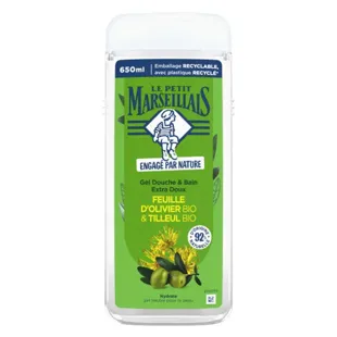 Gel doccia Le Petit Marseillais ai fiori di olivo e tiglio 650 ml