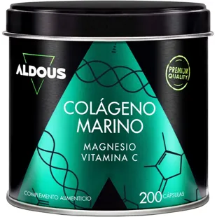 Aldous Bio Pure Hydrolyzed Collagen with Magnesium and Vitamin C 200 Capsules