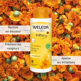 Weleda Bébé Liniment Calendula Bio Lot de 2 x 400ml