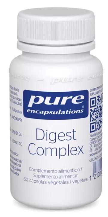 Pure Encapsulations Digest Complex 60 Cápsulas Vegetais