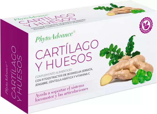 PhytoAdvance Cartílago y Huesos 60 Cápsulas