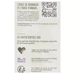 Nutrisanté Vitavea Les Nutri'Sentiels Bio Onagre Bourrache 30 gélules